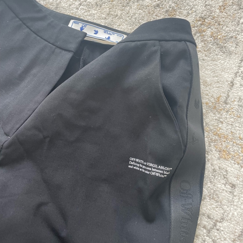 Off white size small women’s business pants - Picture 2 of 4